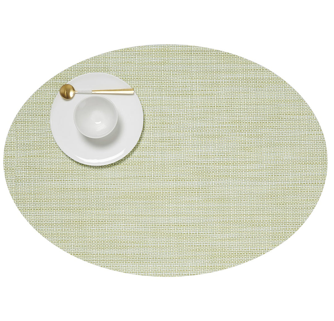 Mini Basketweave Oval Placemat