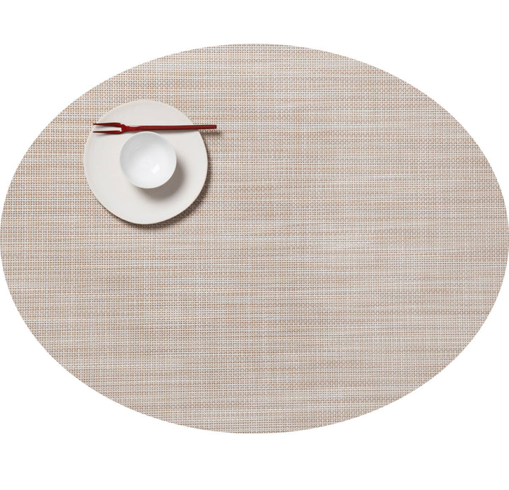 Mini Basketweave Oval Placemat