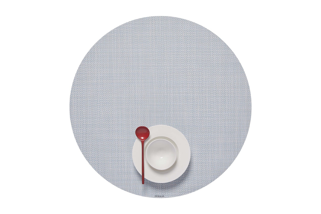 Mini Basketweave Round Placemat