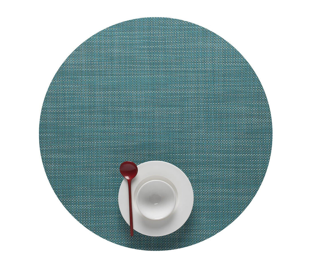 Mini Basketweave Round Placemat