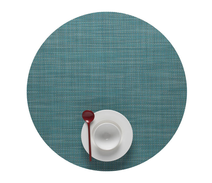Mini Basketweave Round Placemat