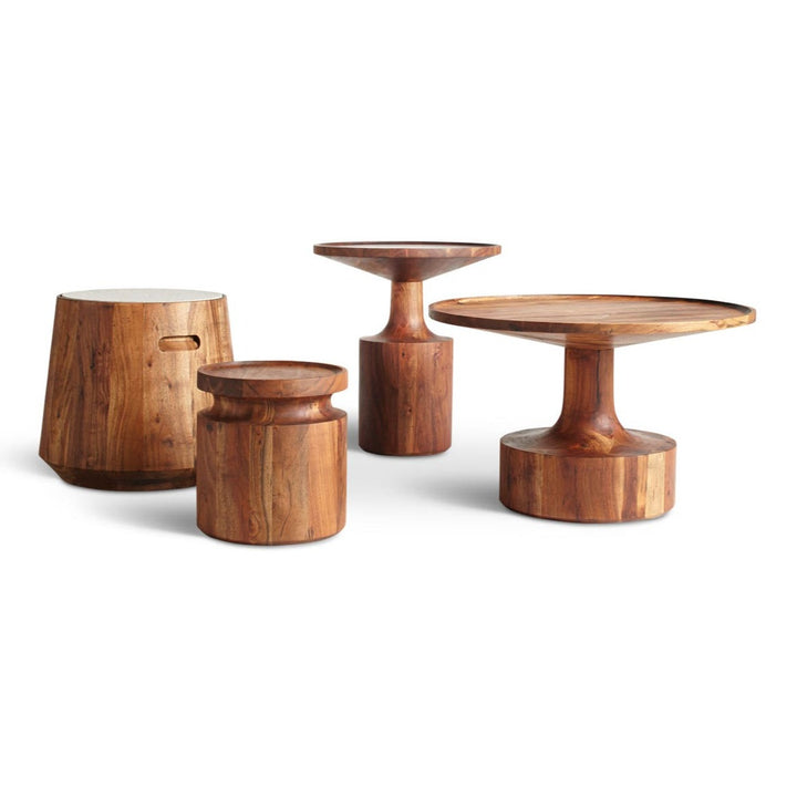 Turn Tall Side Table