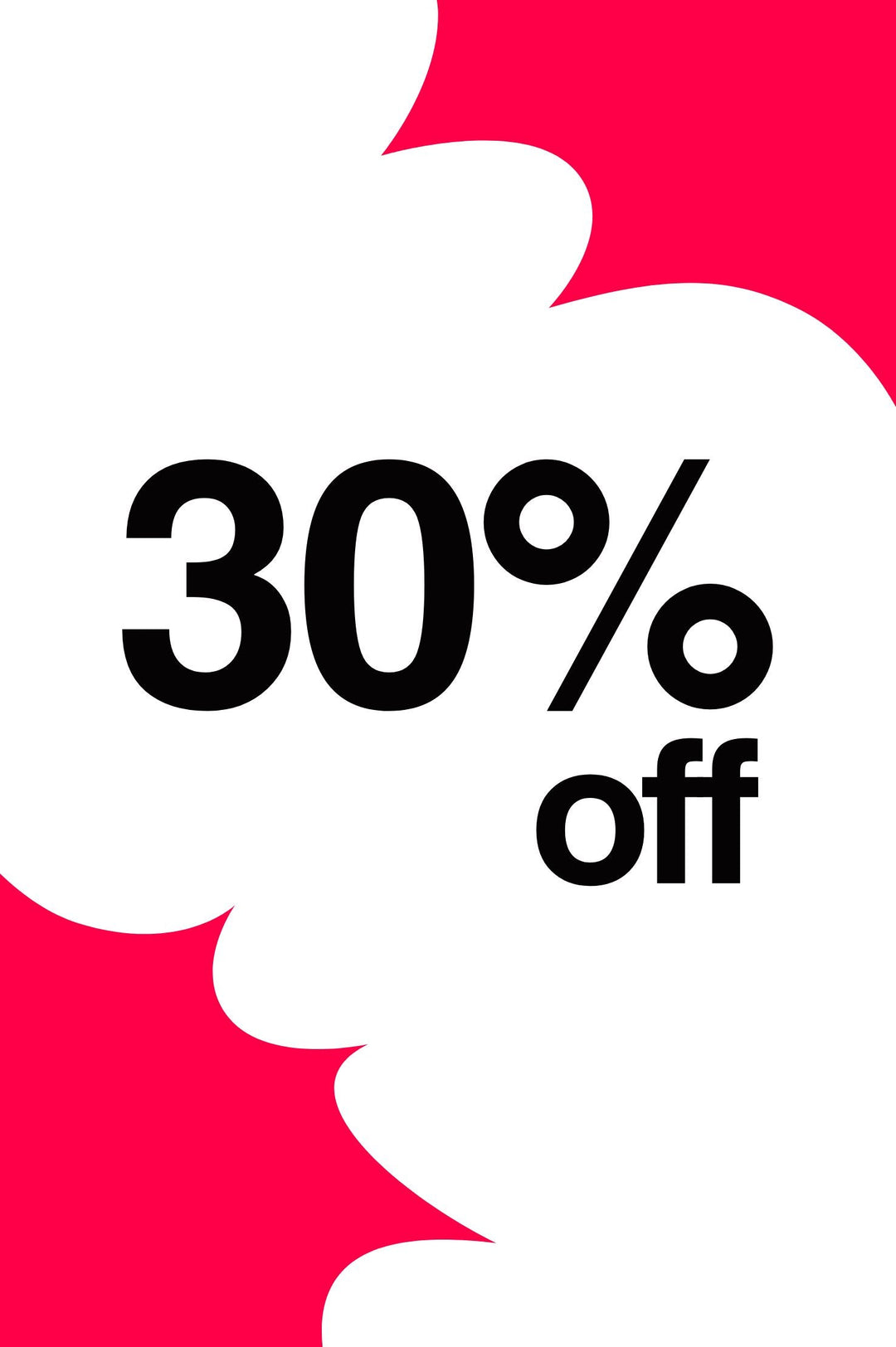 Black Friday: 30% Off