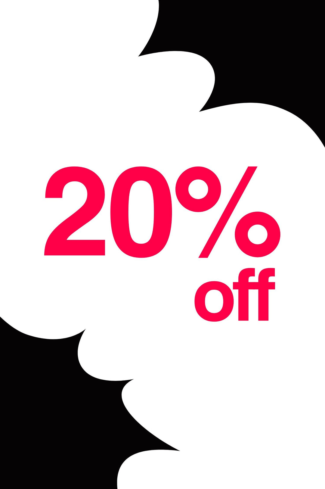 Black Friday: 20% Off