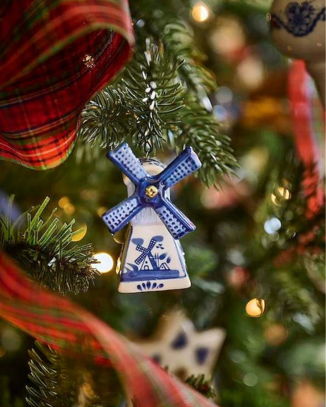Windmill Christmas Ornament
