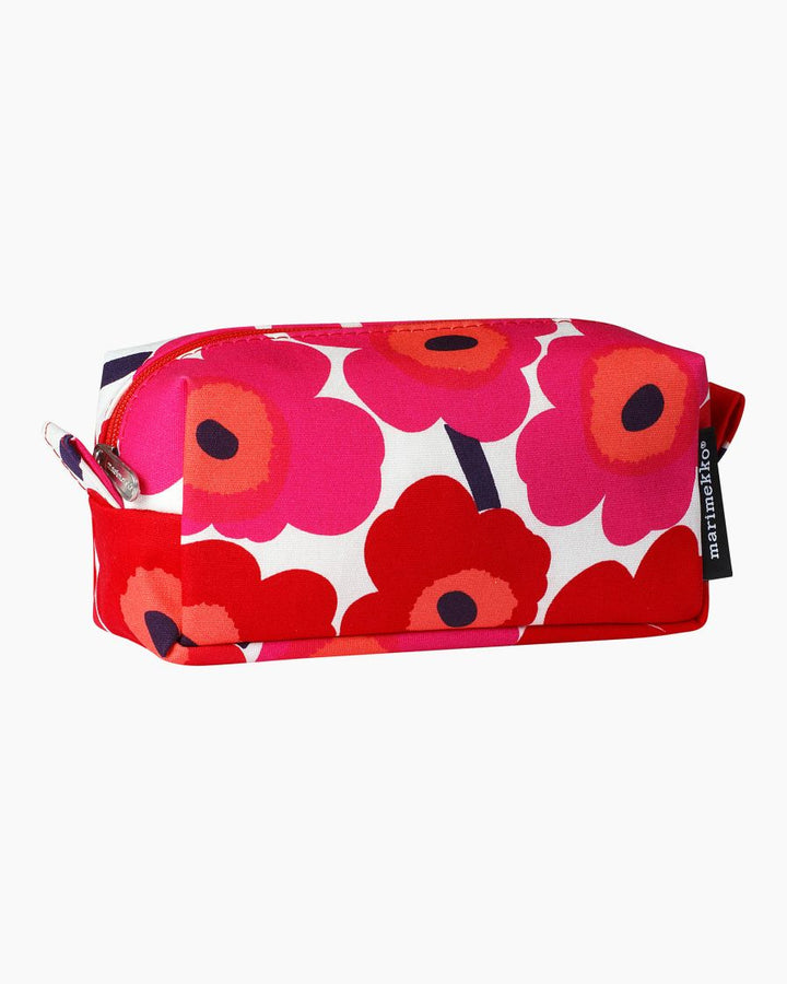 tiise mini unikko cosmetic bag - red