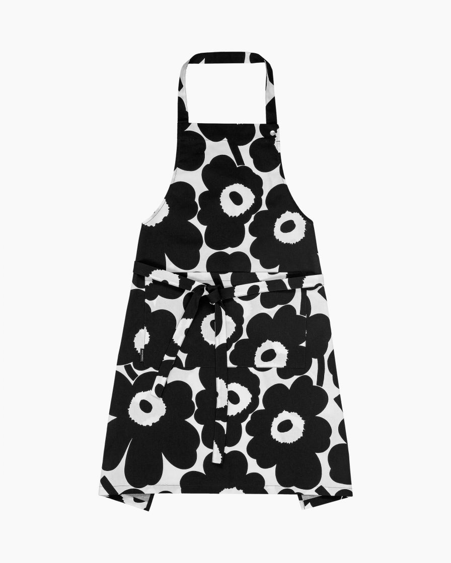 pieni unikko apron black