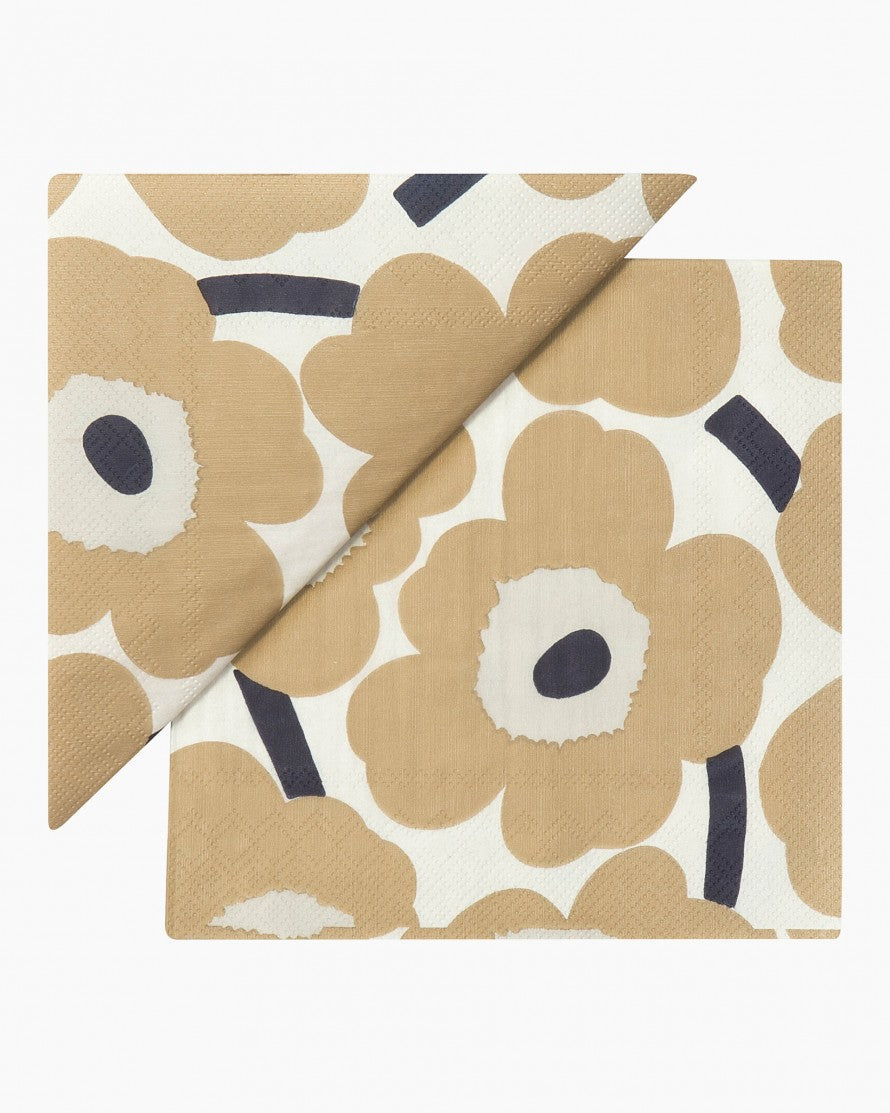 Unikko Paper Napkins - Linen