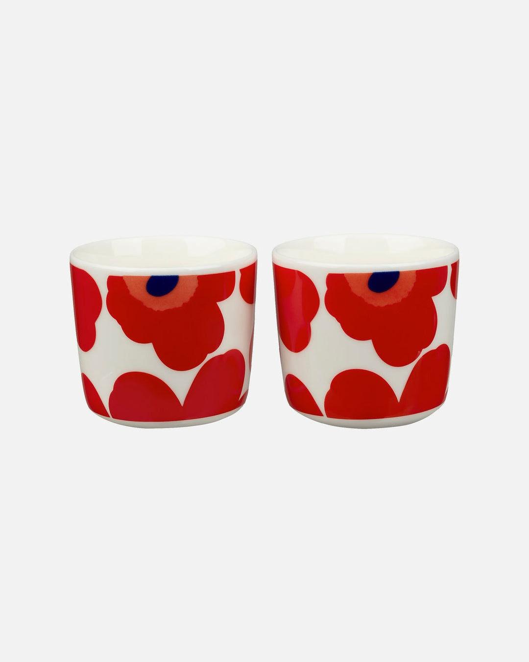 unikko coffee cup 2 dl / set 2 pcs - red