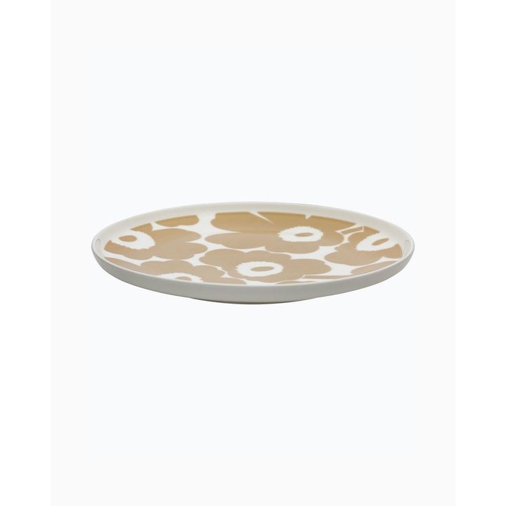 unikko beige plate 25 cm