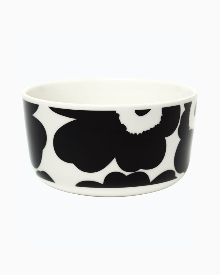 unikko black bowl 5 dl