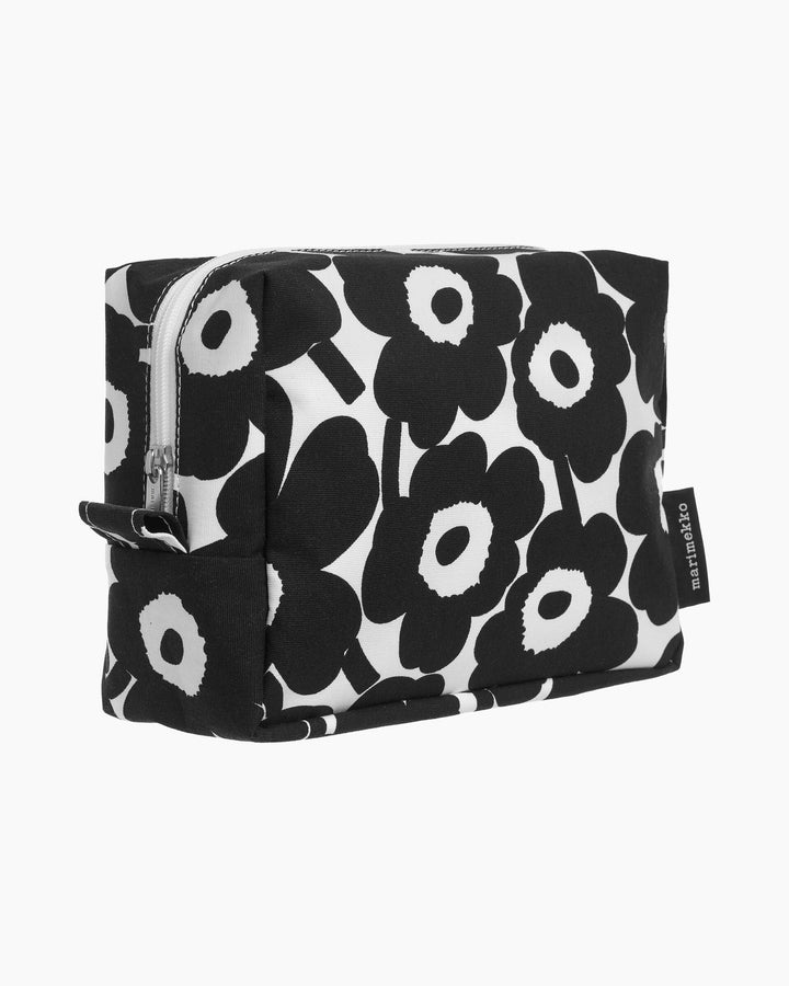 vilja mini unikko black - cosmetic bag
