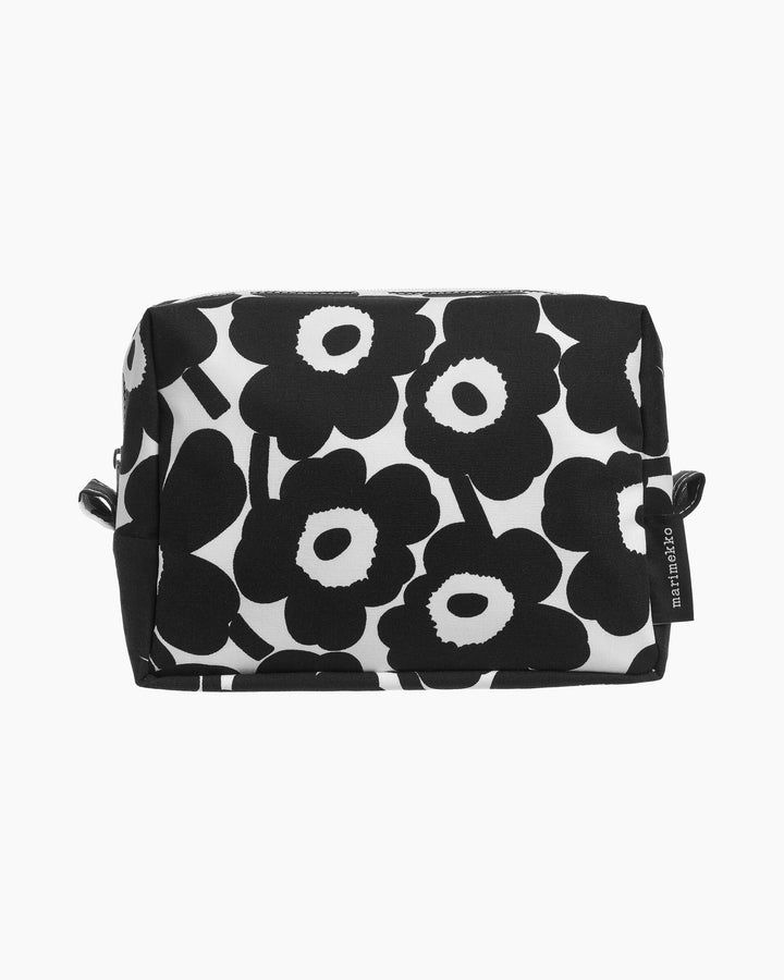 vilja mini unikko black - cosmetic bag