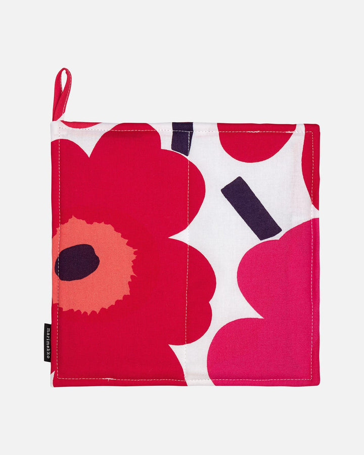 pieni unikko potholder red