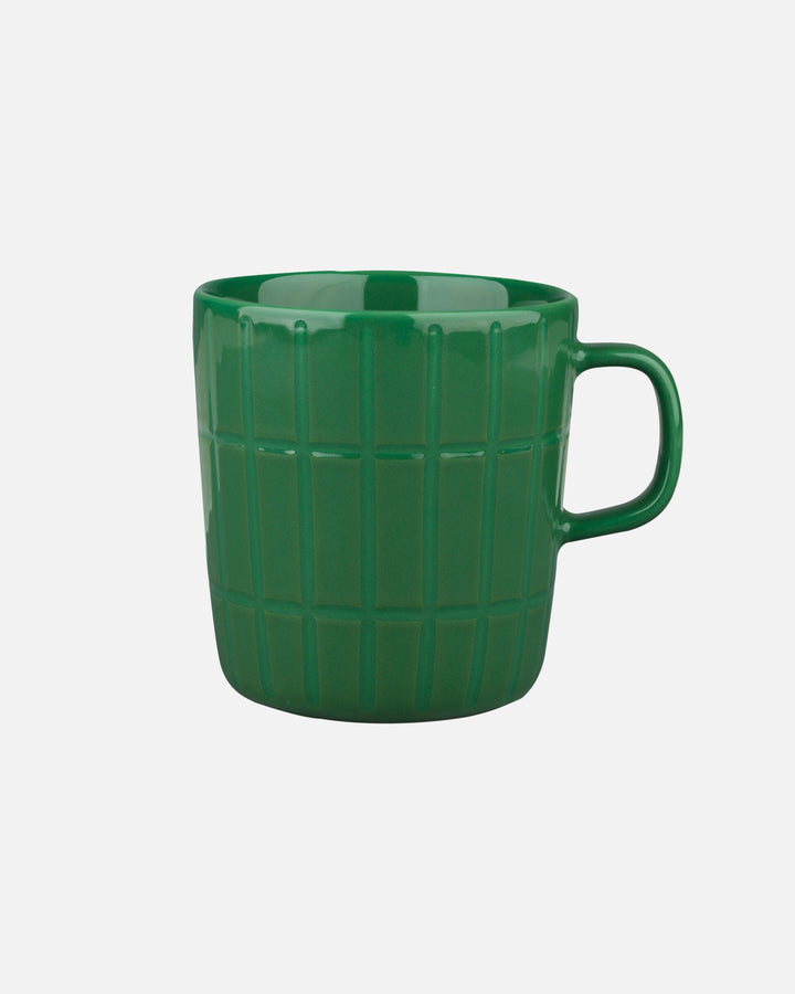 tiiliskivi large mug 4 dl - green