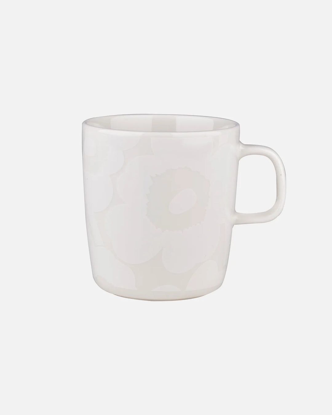 unikko large mug 4 dl - white