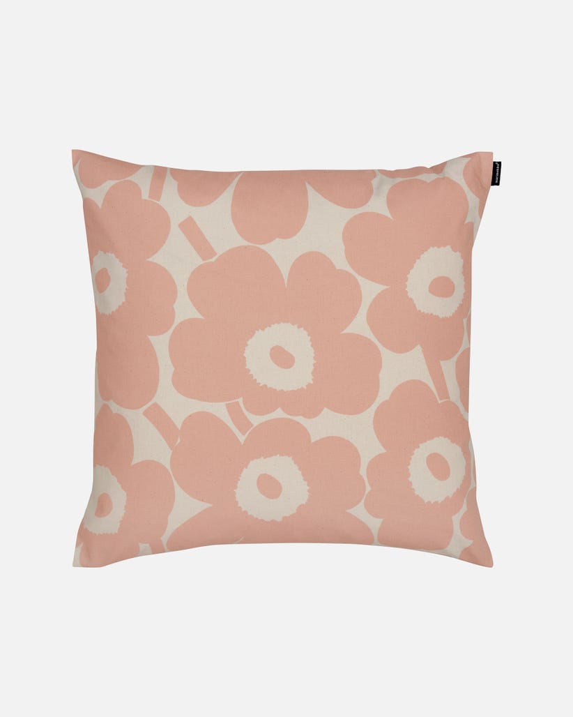 pieni unikko pink - cushion cover 50 x 50 cm