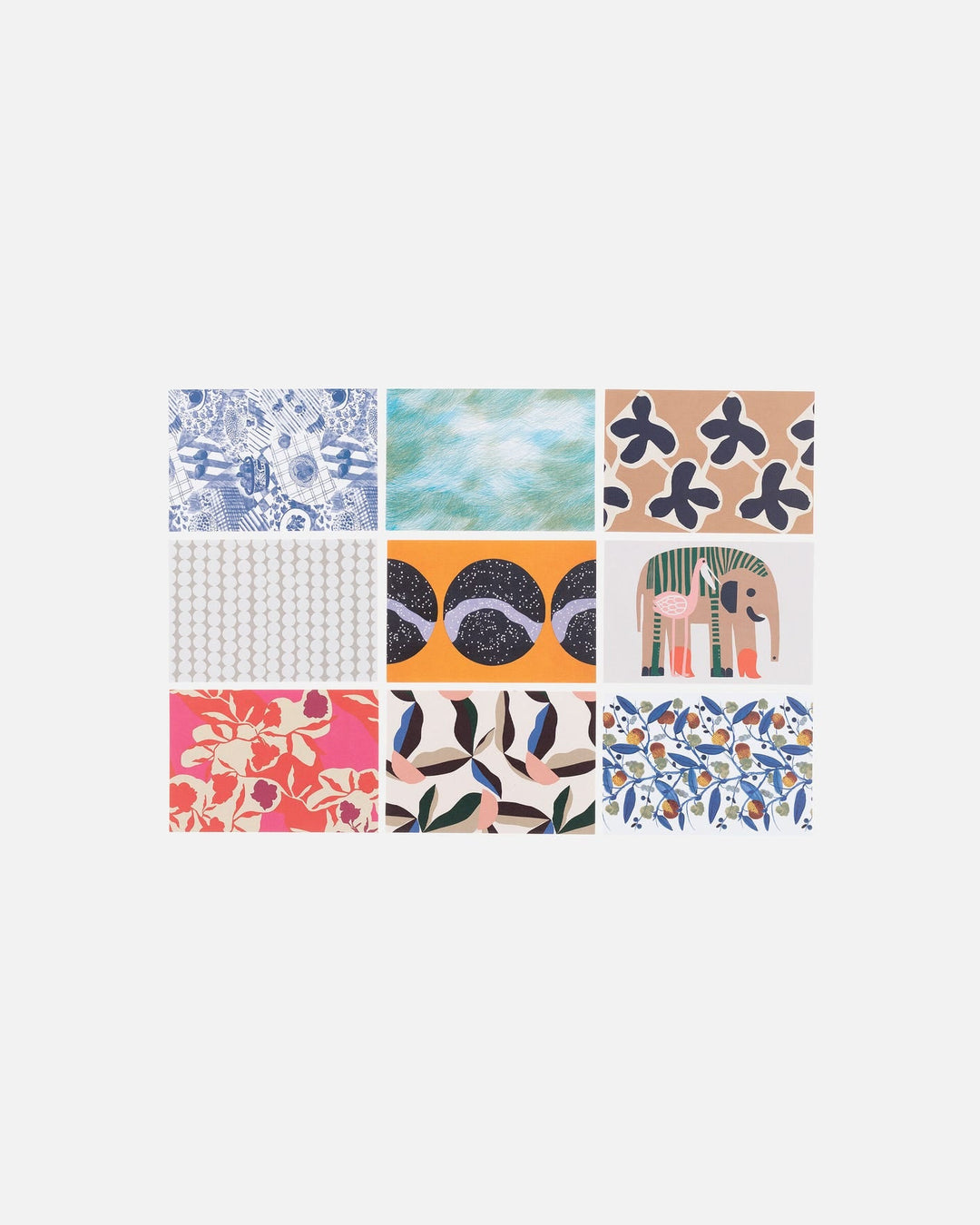 marimekko postcard set - 50 pcs