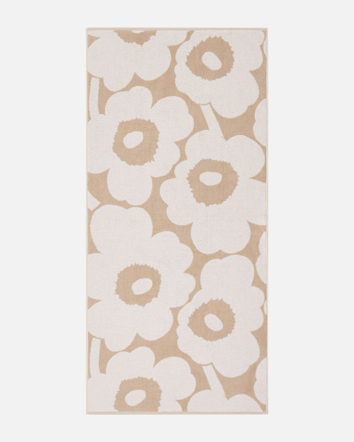 unikko bath towel - beige