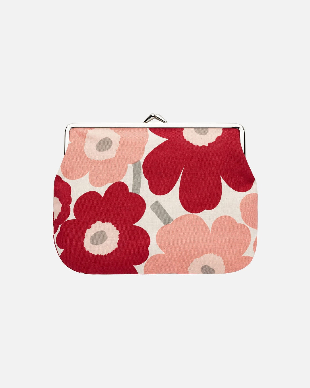 puolikas kukkaro mini unikko - clip purse