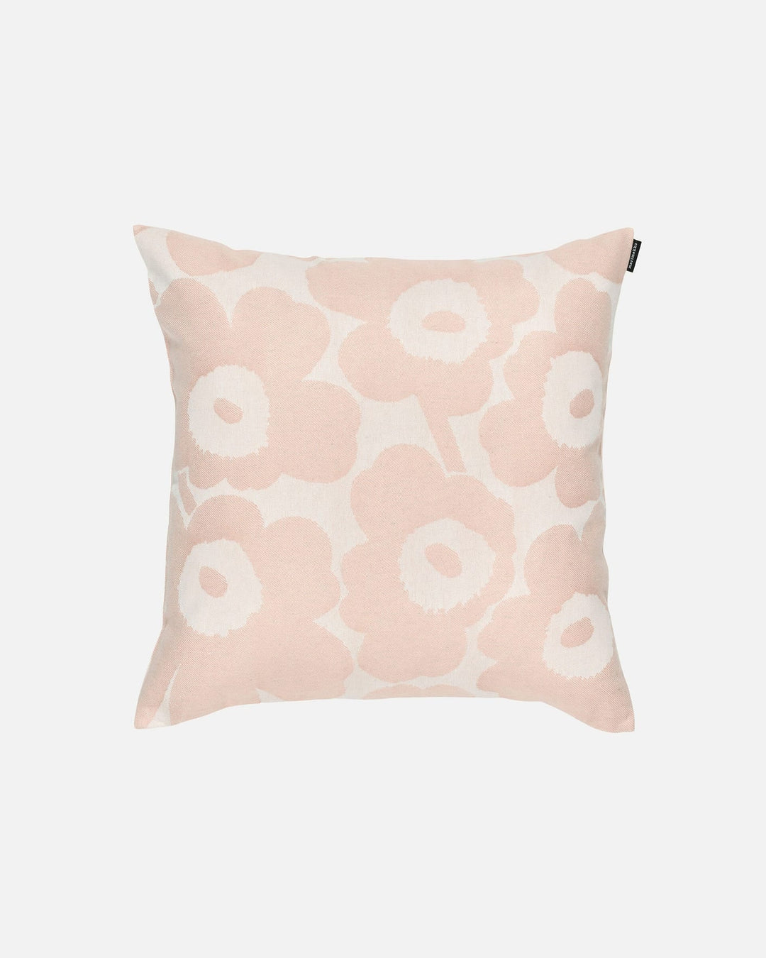 unikko jacquard cushion cover 47 x 47 cm - blush