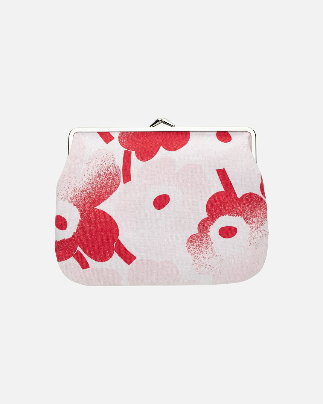 puolikas kukkaro mini unikko häivähdys clip pouch