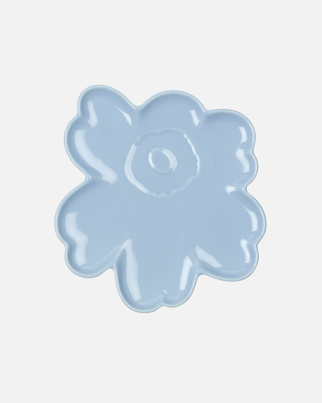 unikko shape plate 20 cm - periwinkle