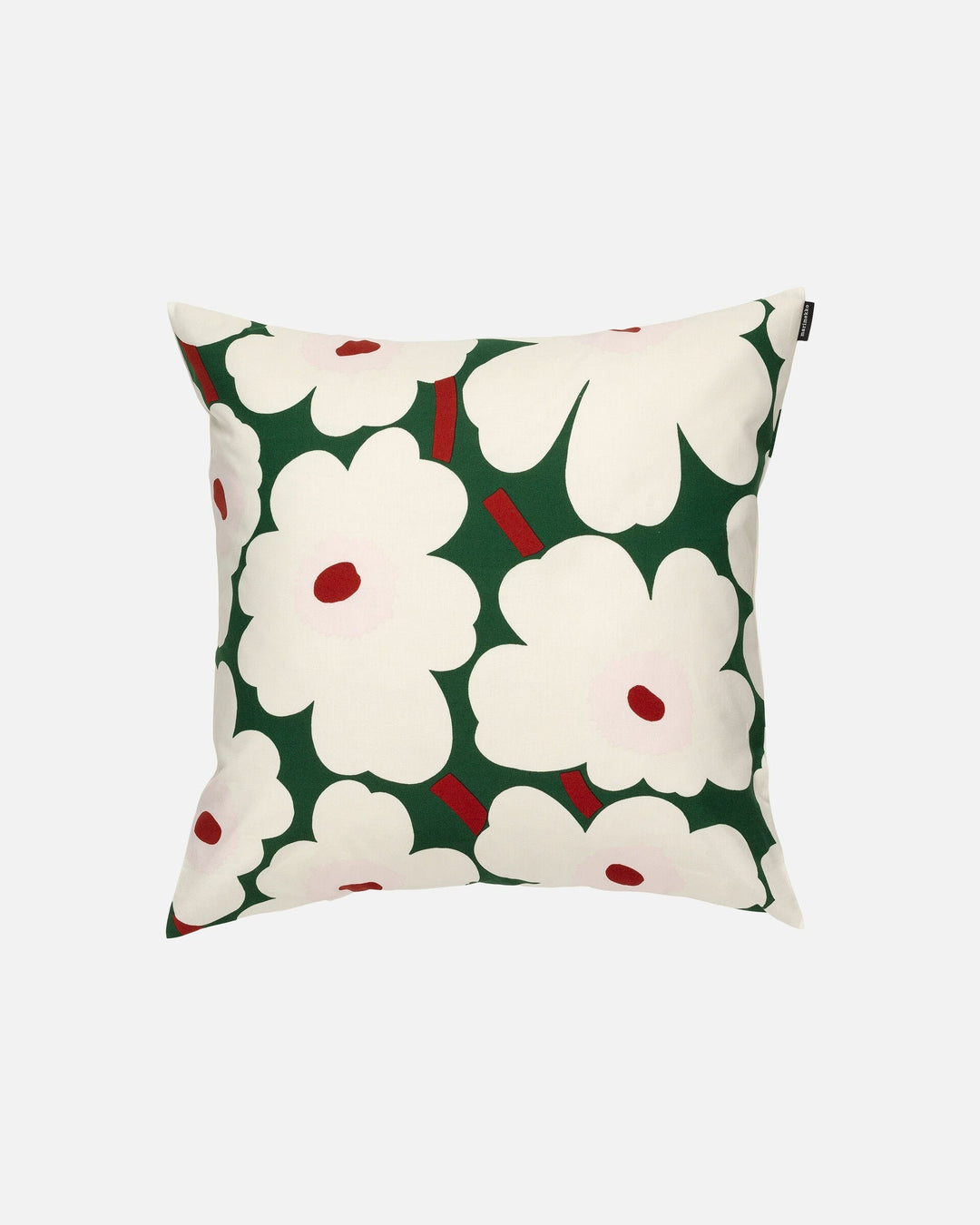 pieni unikko green cushion cover 50 x 50 cm