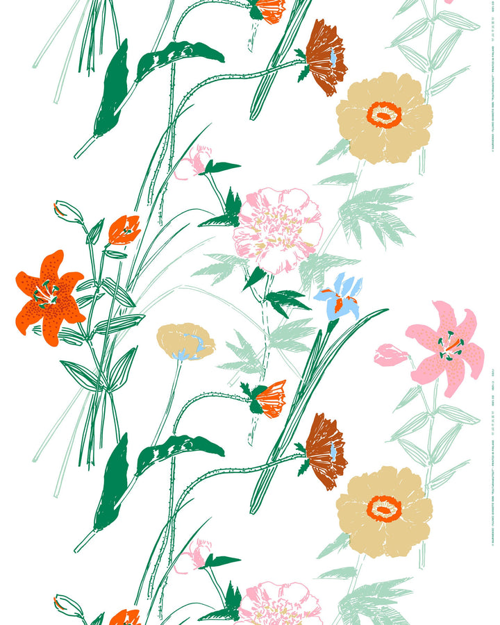 puutarhakutsut cotton fabric