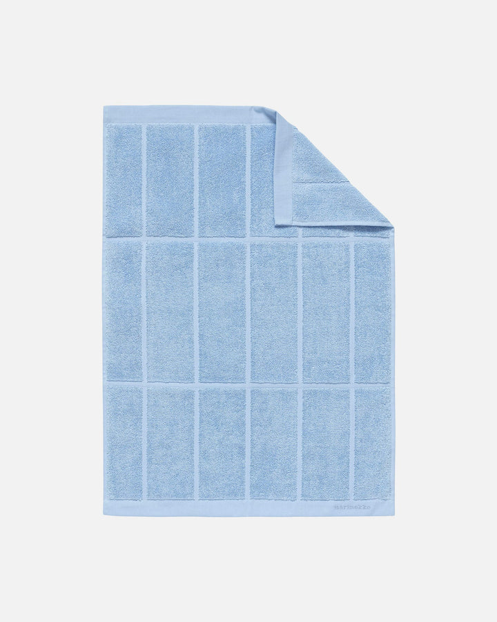 tiiliskivi hand towel - blue