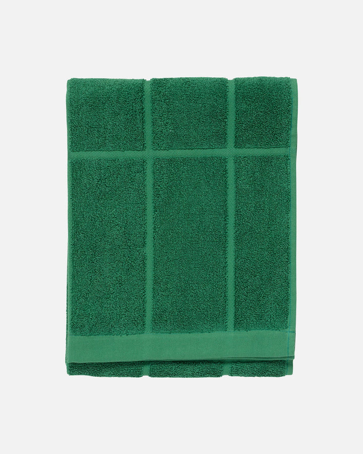 tiiliskivi hand towel - green