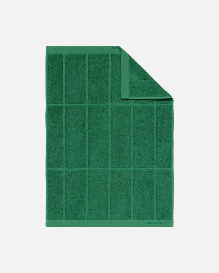 tiiliskivi hand towel - green