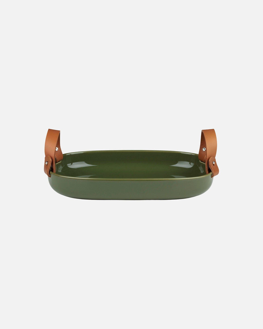 iso koppa serving dish - olive green