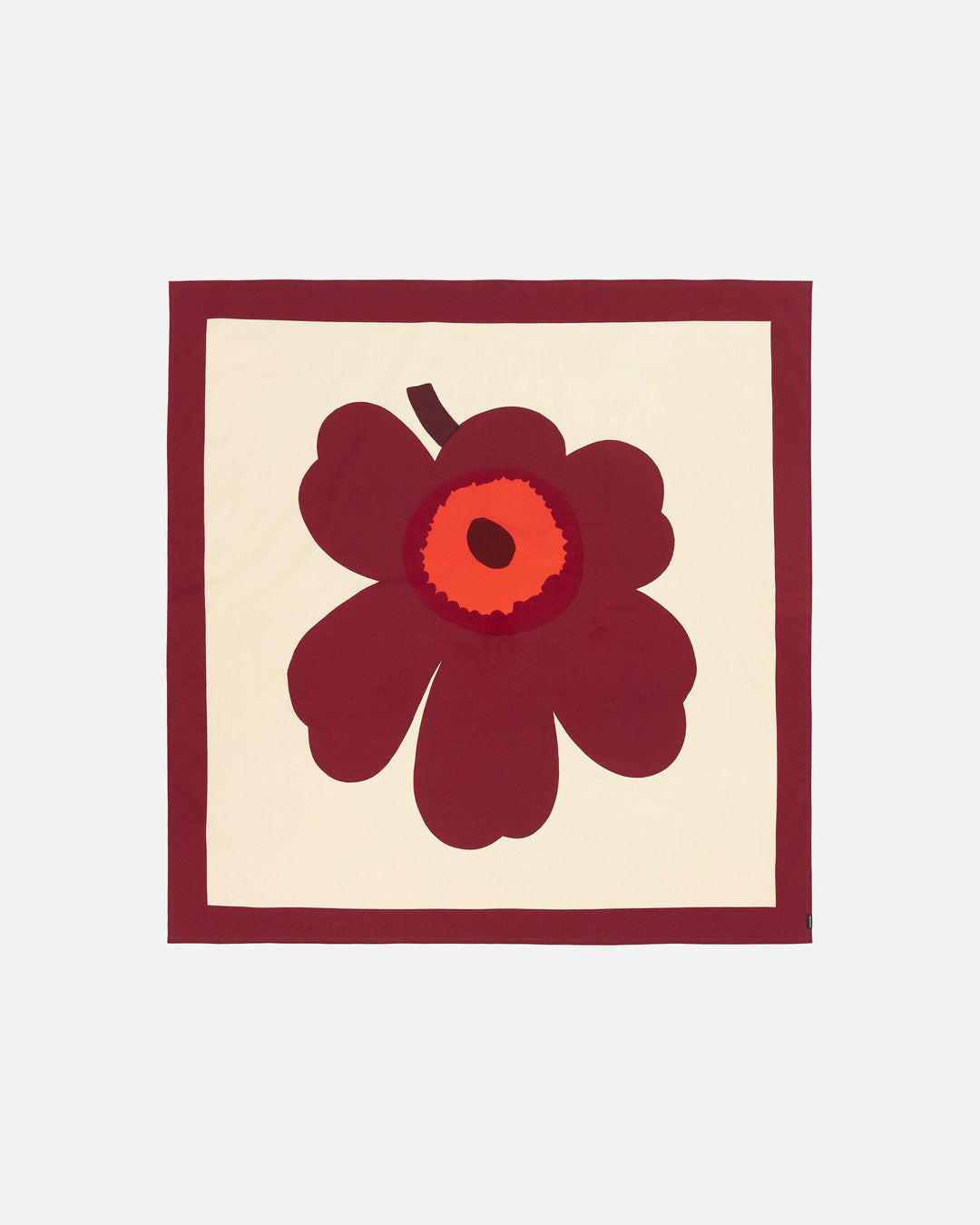 unikko maroon tablecloth