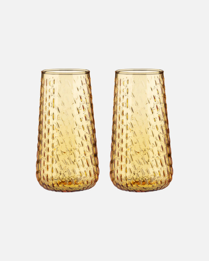 syksy flute glass 2 pcs - honey