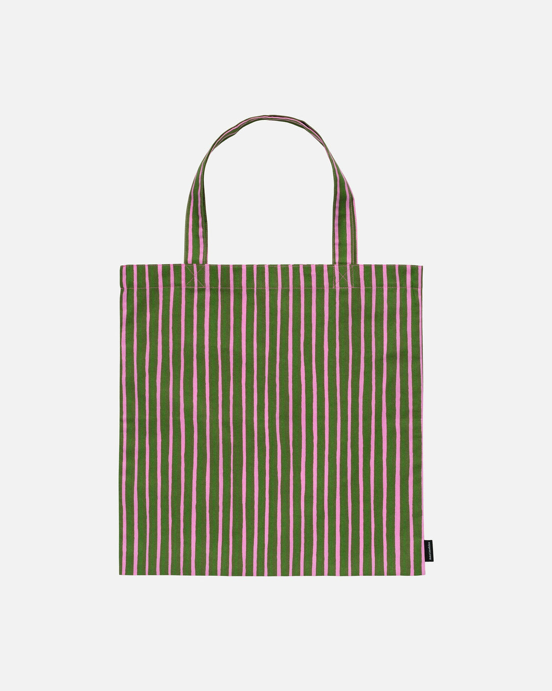 piccolo tote bag - green/pink