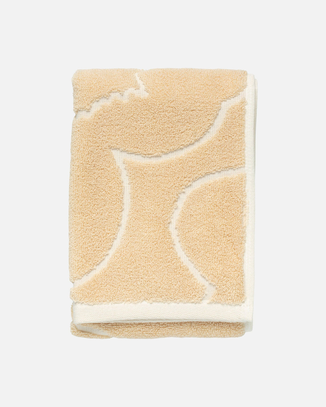 piirto unikko guest towel - beige