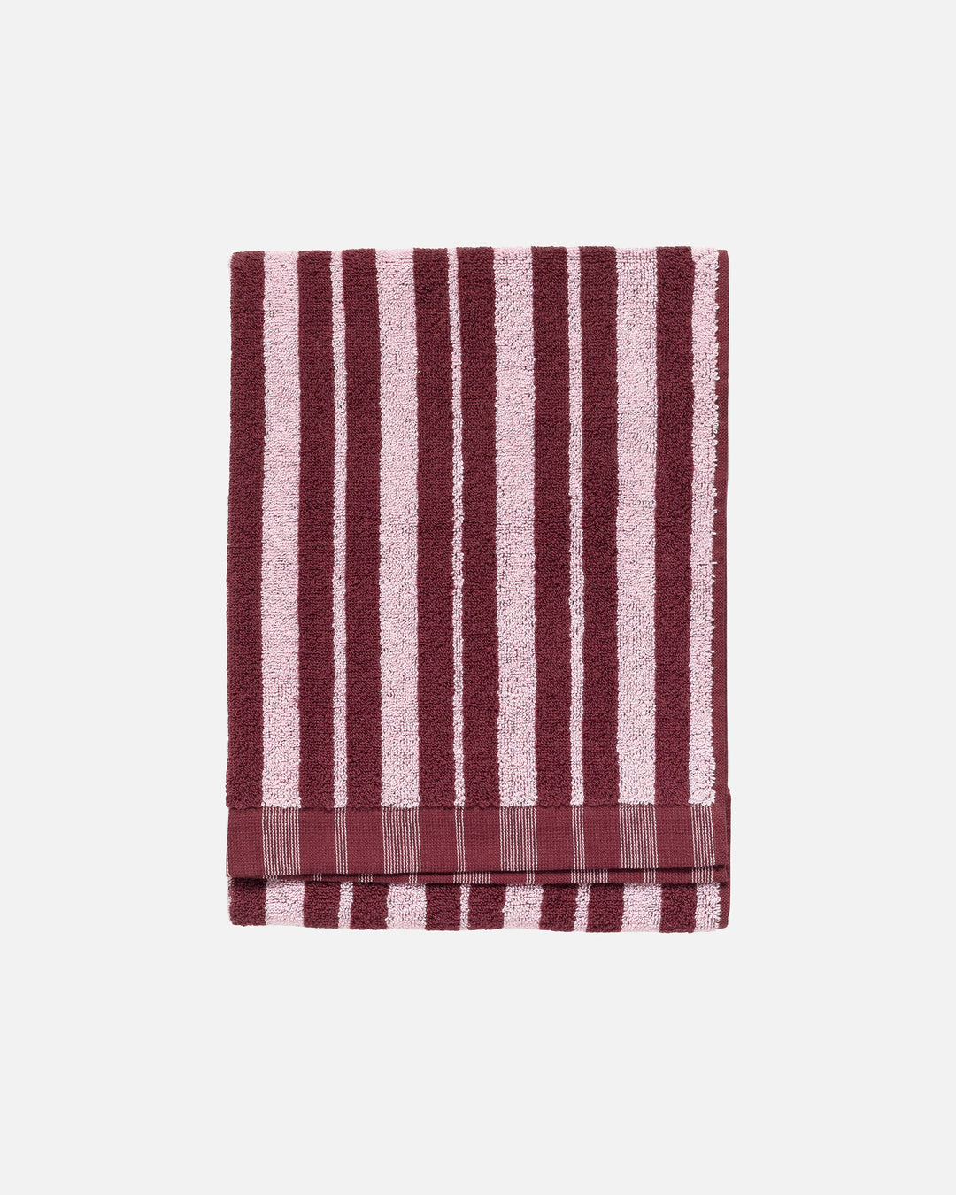 raide hand towel - maroon/pink