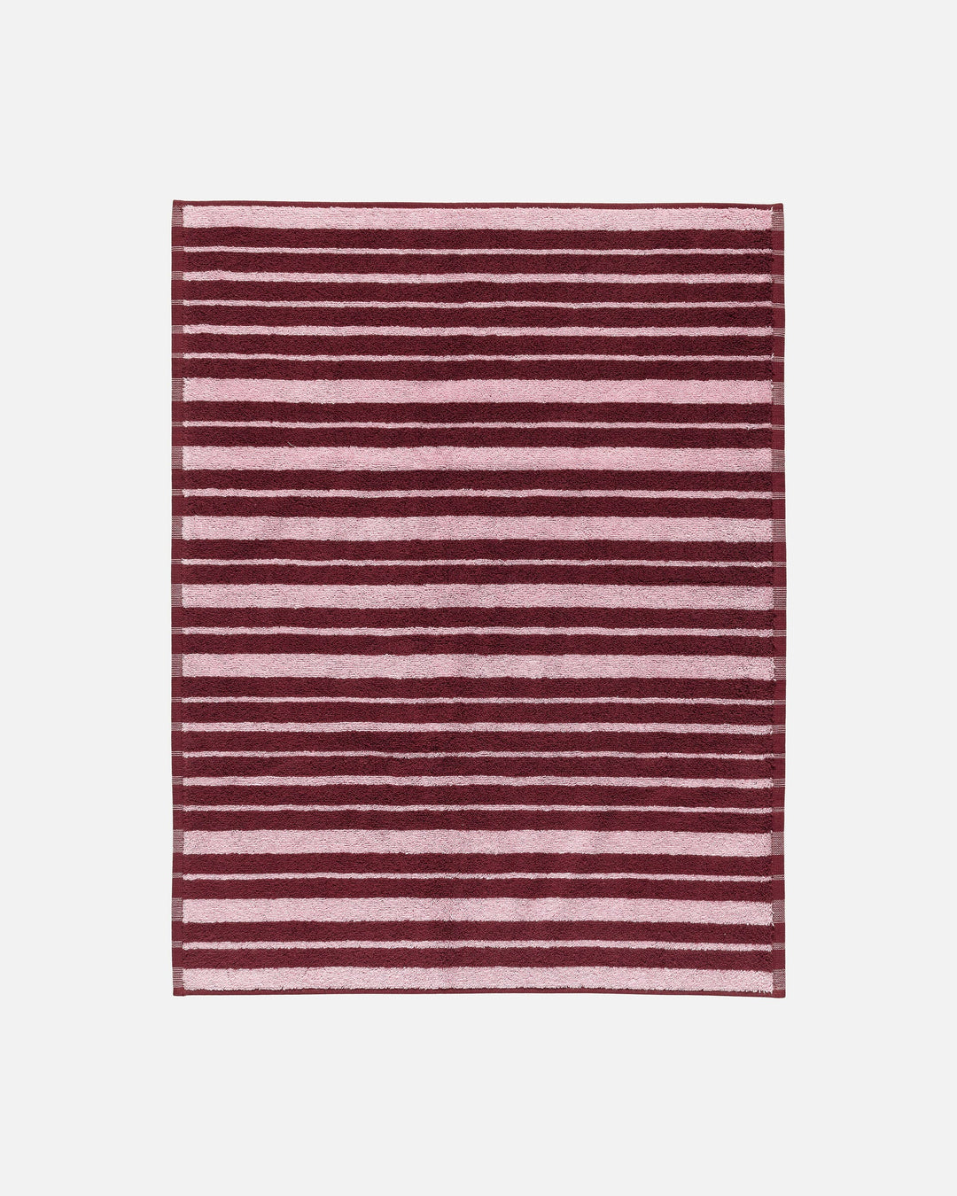 raide bath mat - maroon/pink