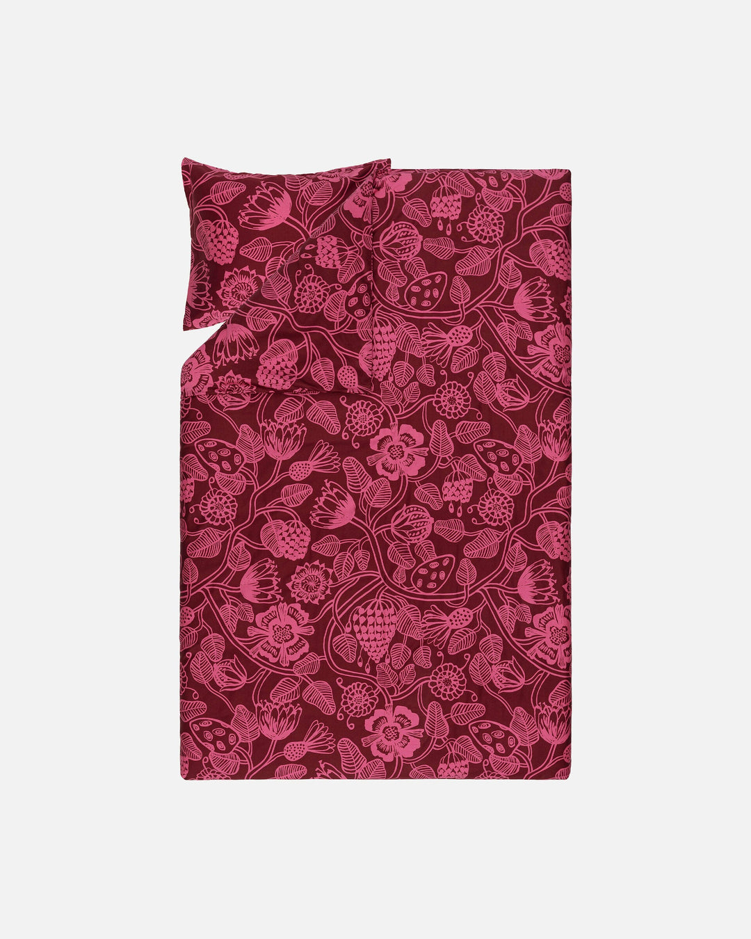 tiara satiini duvet cover and pillowcase - twin