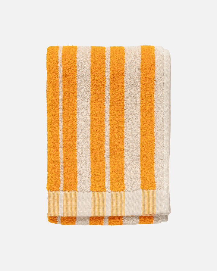 raide guest towel - yellow