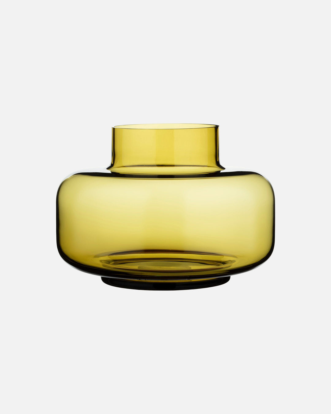 urna vase - olive