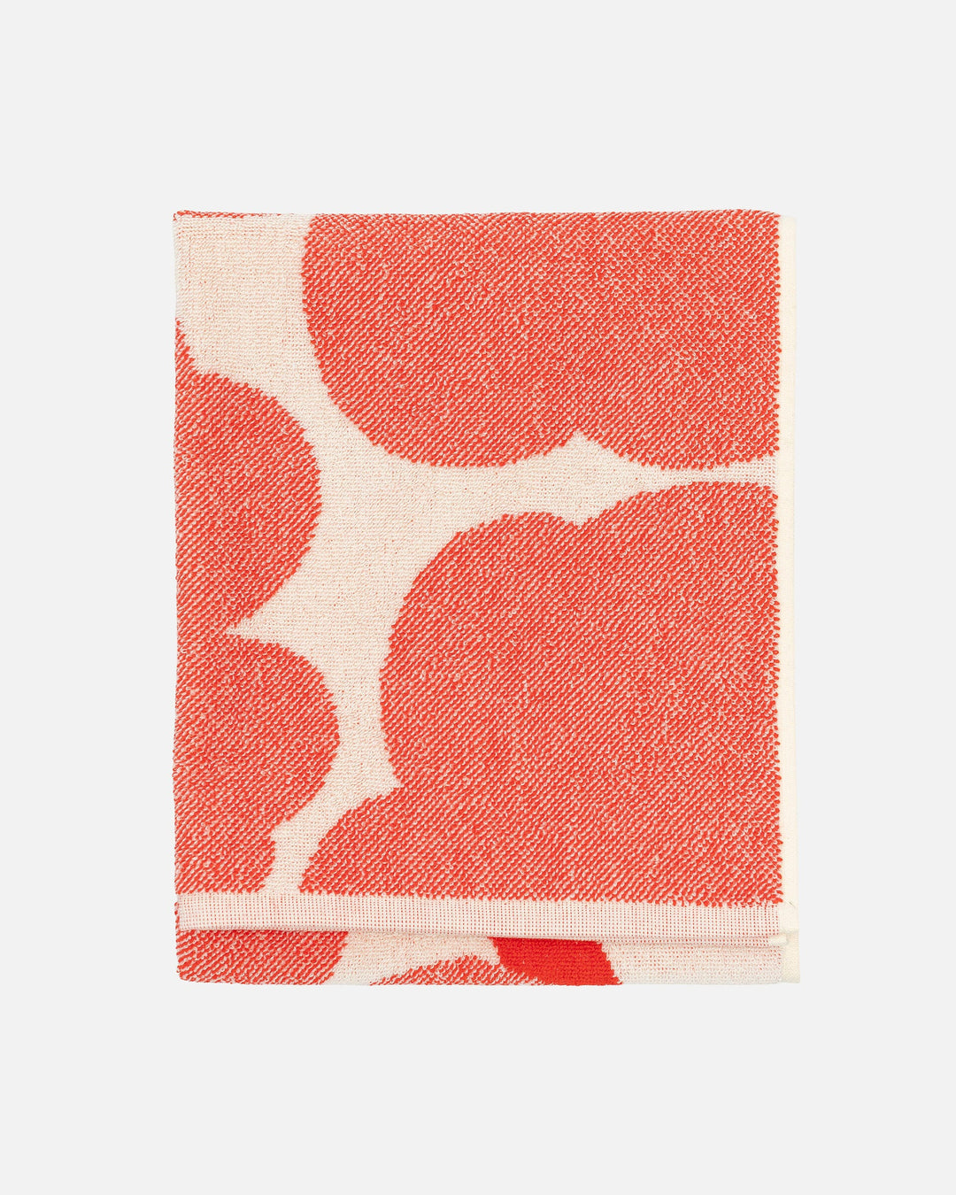 unikko hand towel - orange red