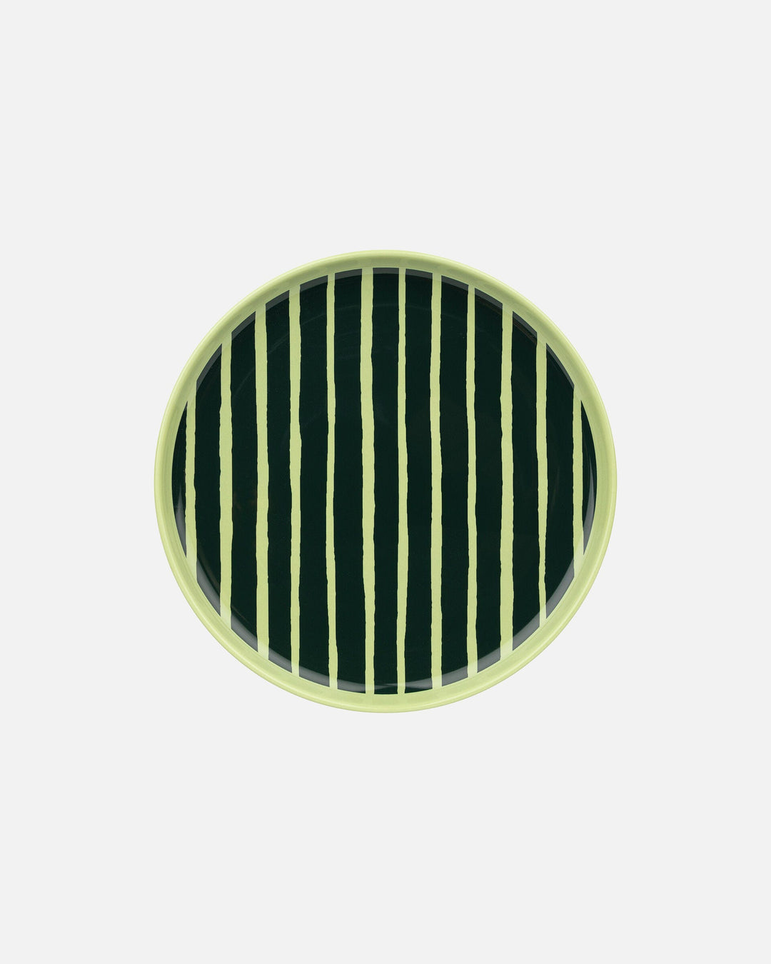 piccolo plate 20 cm - pear/dark green