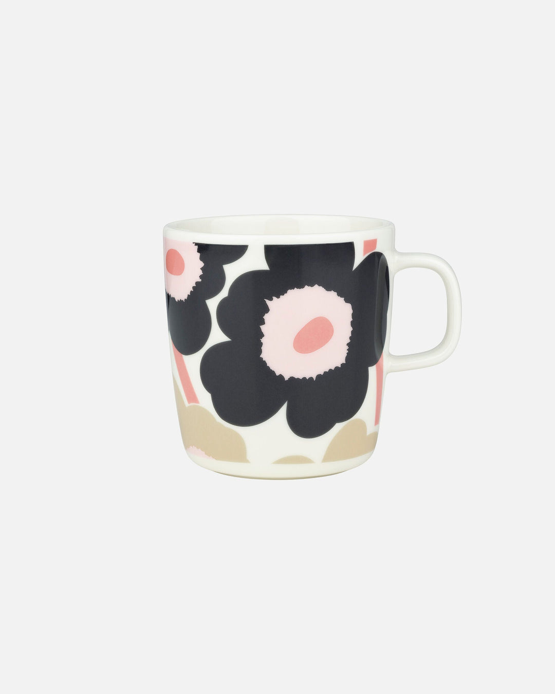 unikko mug 4 dl - charcoal/sand