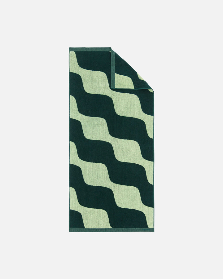 taifuuni bath towel - green