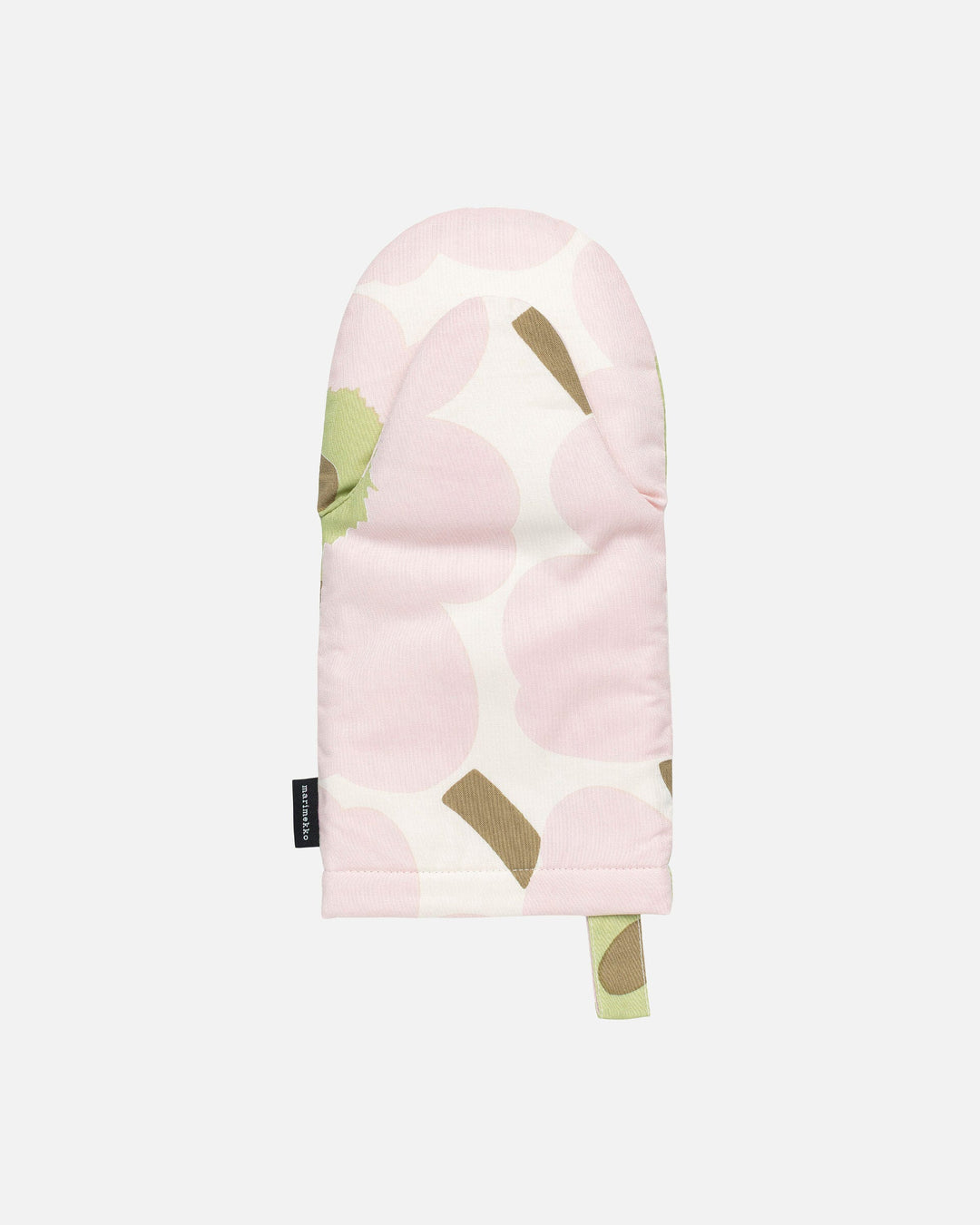 pieni unikko oven mitt - pink