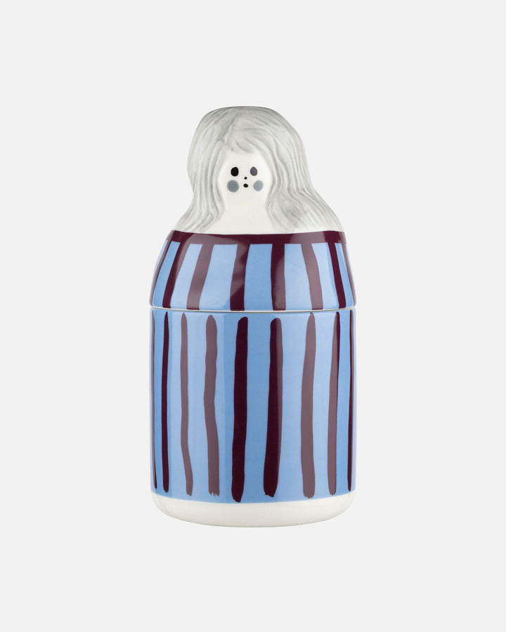 raita-armi collectible jar - blue/purple