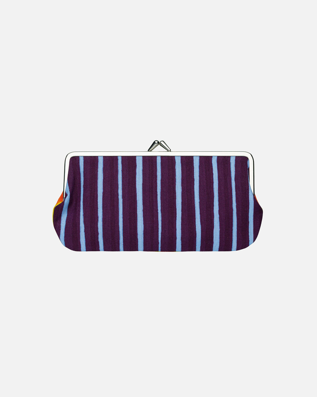 piccolo silmälasikukkaro clip purse - orange/purple