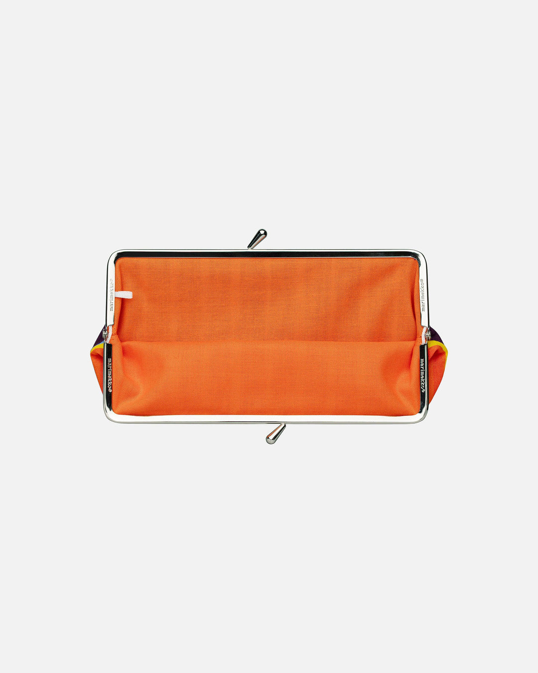 piccolo silmälasikukkaro clip purse - orange/purple
